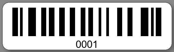 Archivierungsetiketten 50x15mm PE-Etiketten weiß