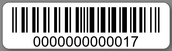 Warenetiketten 50x15mm PE-Etiketten weiß